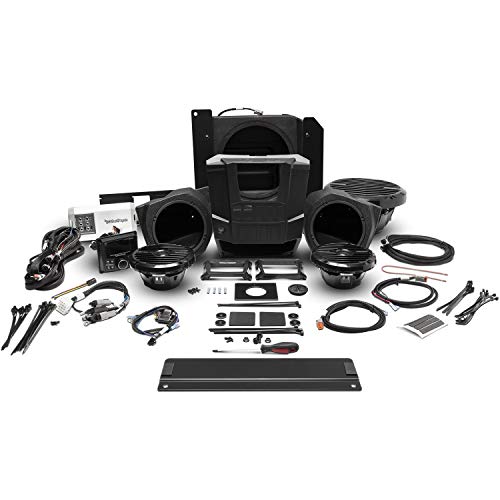 Rockford Fosgate RNGR-STAGE3 400 Watt Stereo, Front Lower Speaker, and Subwoofer Kit for Select 2015-2018 Polaris Ranger Models Rockford Fosgate RNGR-STAGE3 400 Watt Stereo, Front Lower Speaker, and Subwoofer Kit for Select 2015-2018 Polaris Ranger Models